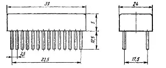 301НР5Е микросхема фото 2