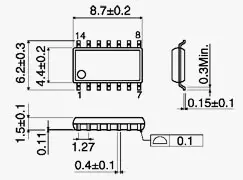 ЭКФ1533ЛИ1 микросхема фото 2 ЭКФ1533ЛИ1 микросхема фото 2