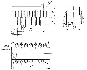 К155ТМ5 микросхема фото 2