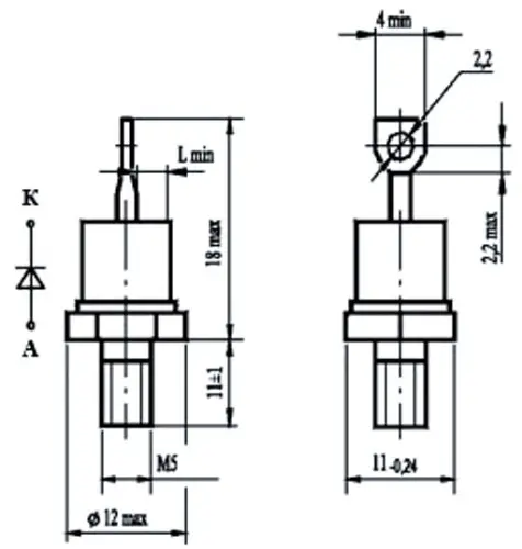 Д112-16-12 диод фото 2