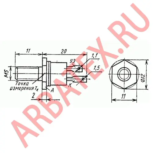 2Т112-10-2 тиристор фото 3