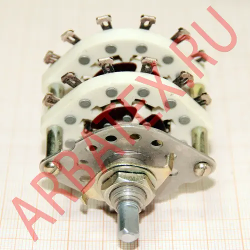 ПГК-3П6Н переключатель галетный фото 6 ПГК-3П6Н переключатель галетный фото 6