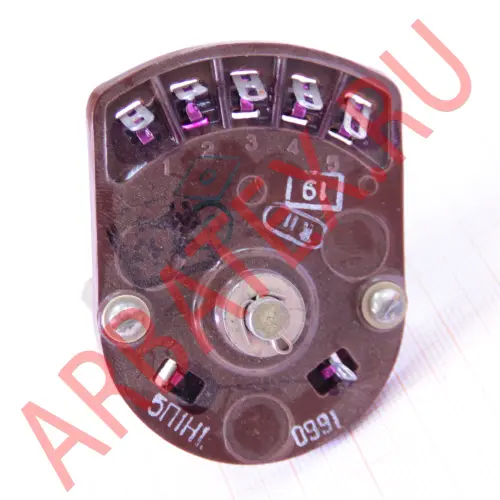 ПЩ-5П1Н1 переключатель щёточный фото 3 ПЩ-5П1Н1 переключатель щёточный фото 3