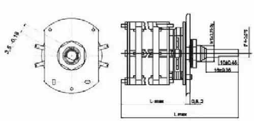 ПГ39Ш-9В переключатель галетный фото 3
