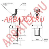 2Т222-25-7 тиристор 2Т222-25-7 тиристор