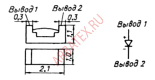 3А531А-6Н диод фото 3 3А531А-6Н диод фото 3