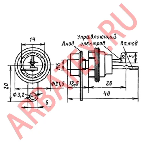 КУ204А тиристор фото 3 КУ204А тиристор фото 3