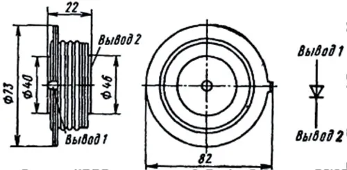 В500-16 диод фото 2 В500-16 диод фото 2