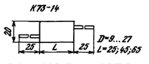 К73-14 10кВ 3300 пф фото 3