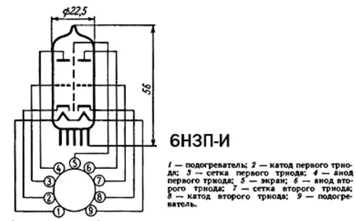 6Н3П-И радиолампа фото 3 6Н3П-И радиолампа фото 3