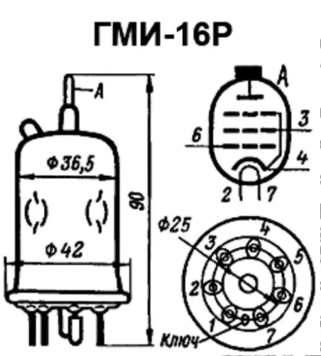 ГМИ-16Р импульсный триод фото 3 ГМИ-16Р импульсный триод фото 3