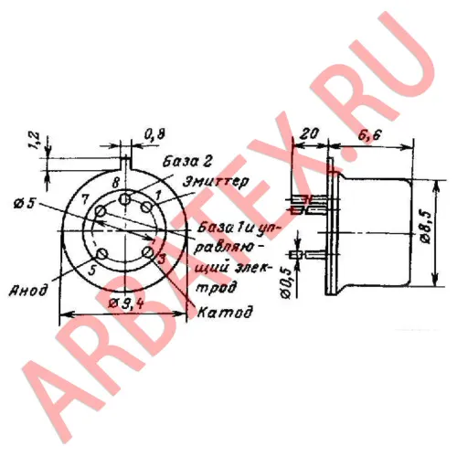 2У106Г тиристор фото 3 2У106Г тиристор фото 3