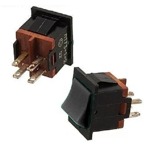 ПТ73-2-1 тумблер (Черный) фото 2